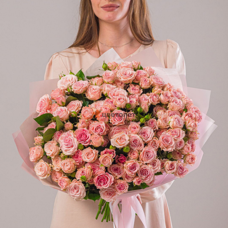 35 кустовых роз